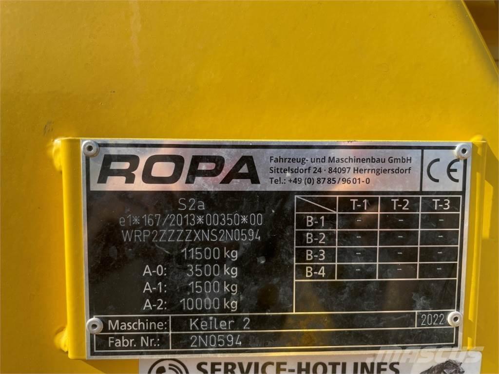 Ropa KEILER 2 Kartupeļu novākšanas kombaini