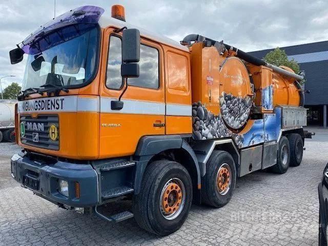MAN 41.464 8x4 Kombinētās vakumsūkņa mašīnas