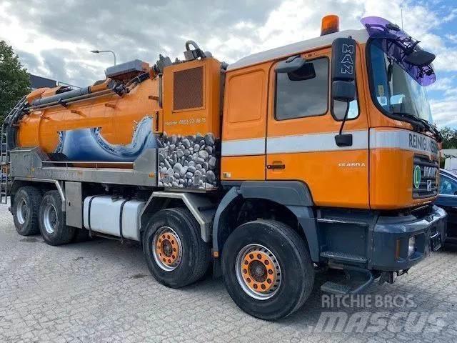 MAN 41.464 8x4 Kombinētās vakumsūkņa mašīnas