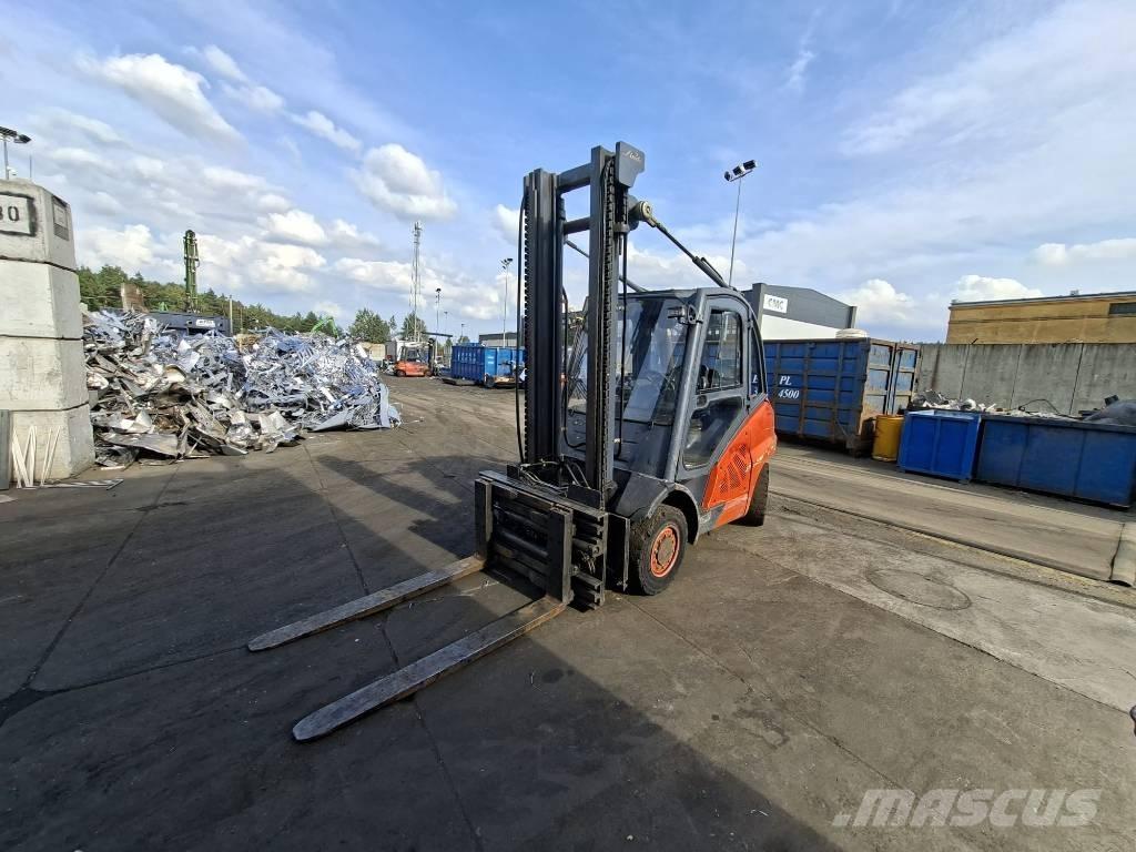 Linde H40D-02 Tehnika ar dīzeļa dzinēju
