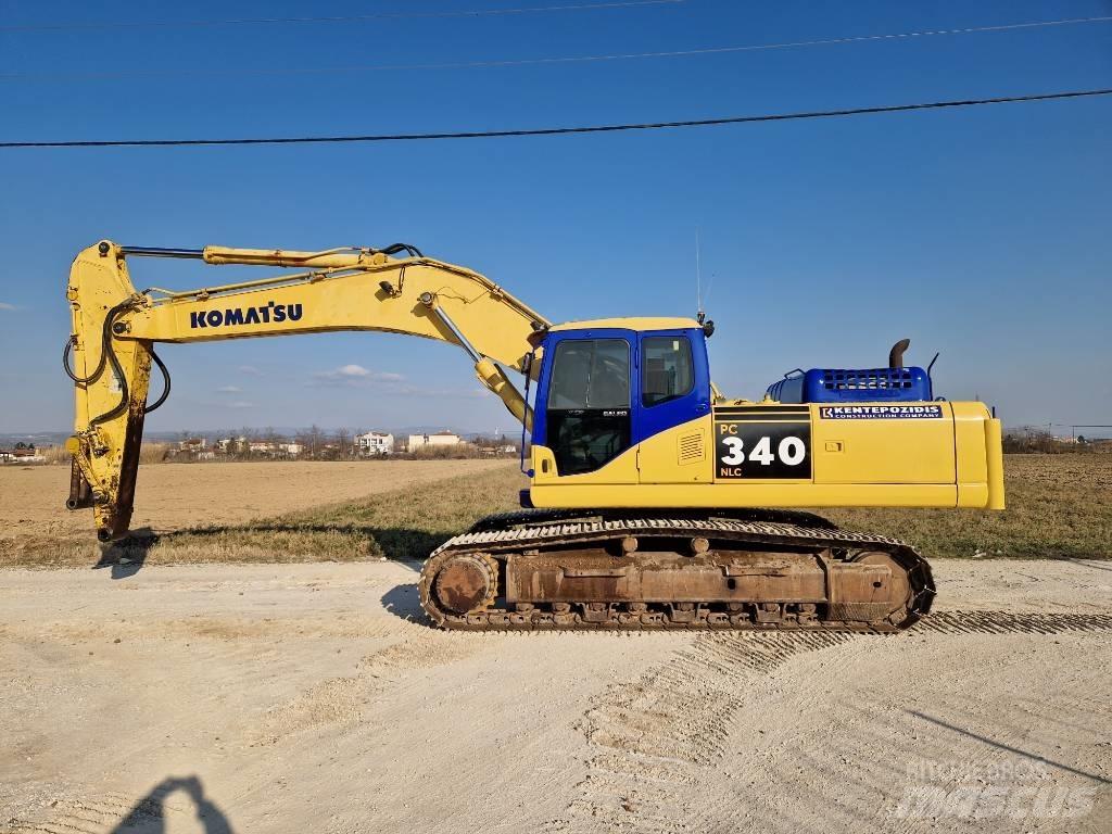Komatsu PC340NLC-7K Kāpurķēžu ekskavatori