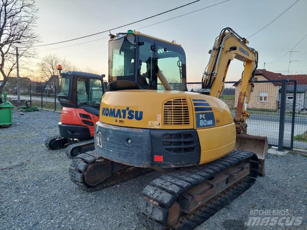 Komatsu PC 80 MR Vidēja lieluma ekskavatori 7 t - 12 t