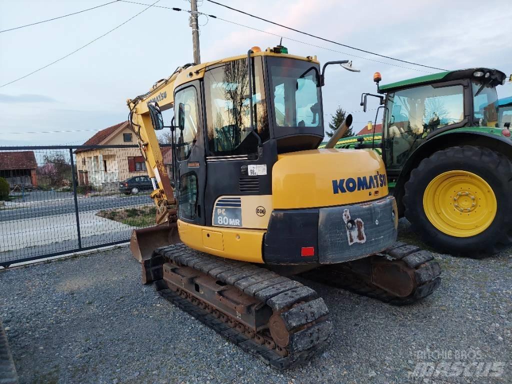 Komatsu PC 80 MR Vidēja lieluma ekskavatori 7 t - 12 t
