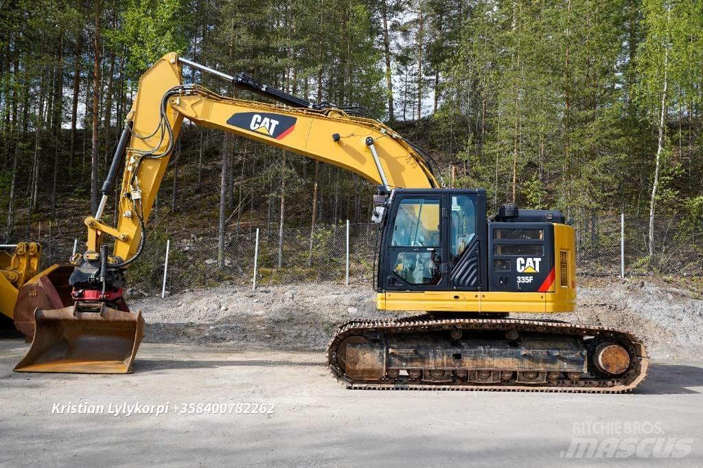 CAT 335 F L CR Kāpurķēžu ekskavatori