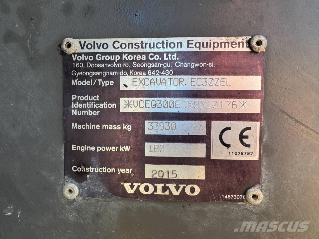 Volvo EC 300 E Kāpurķēžu ekskavatori