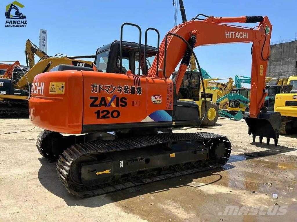 Hitachi Zaxis 120-6 Kāpurķēžu ekskavatori
