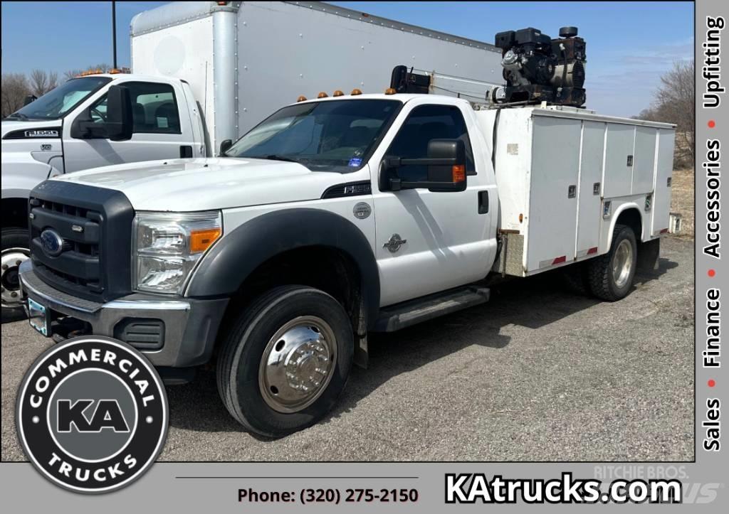 Ford F 550 XL SD Kāpurķēžu ceļamkrāni
