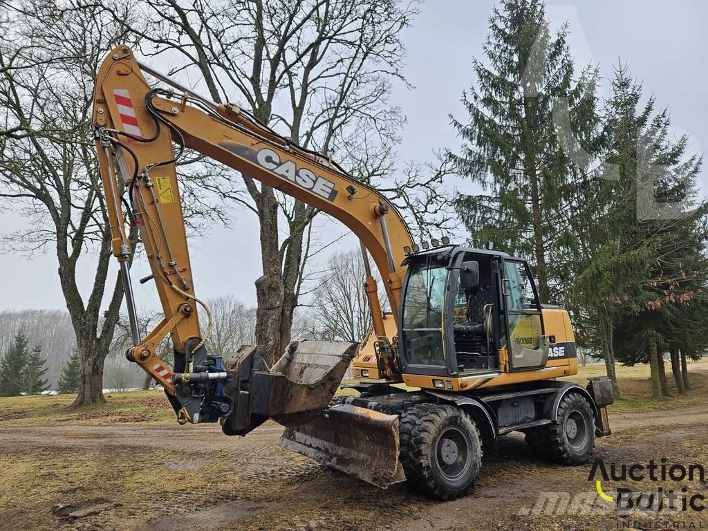 CASE WX 165 Ekskavatori uz riteņiem
