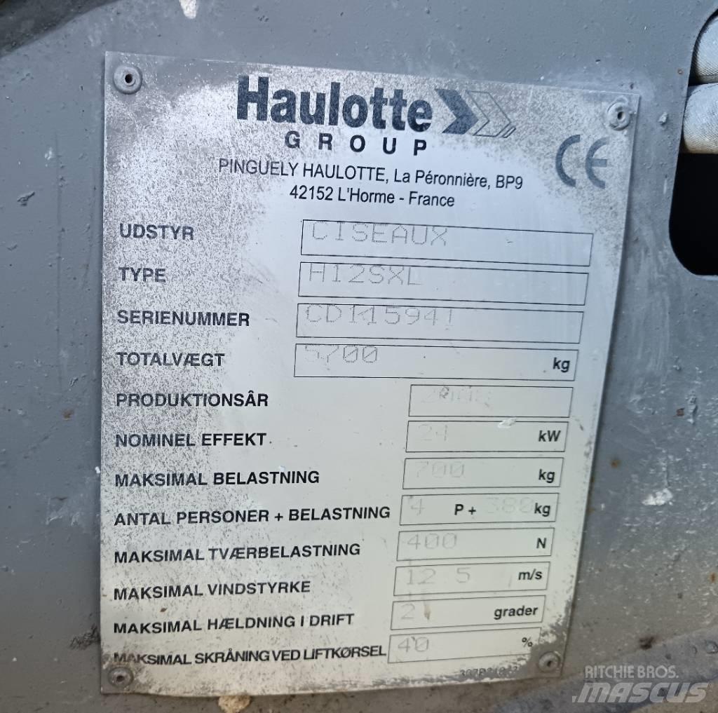 Haulotte H 12 SXL Šķerveida pacēlāji
