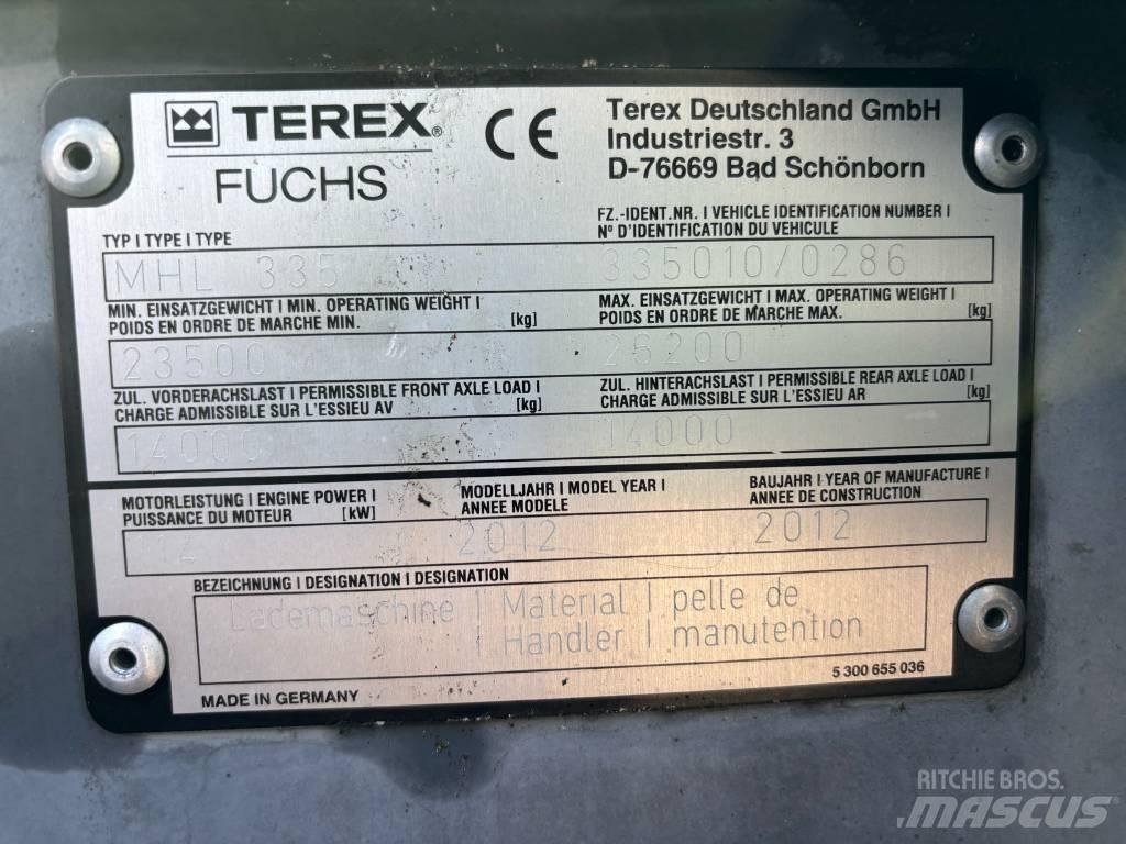 Fuchs MHL 335 Industriālie iekrāvēji