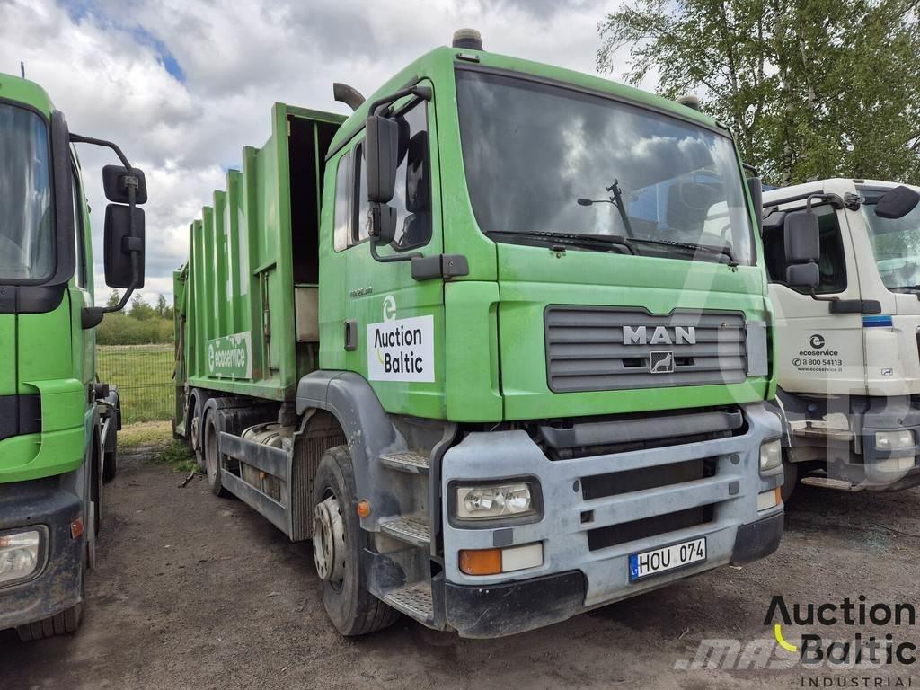 MAN TGA26.310 Atkritumu izvešanas transports