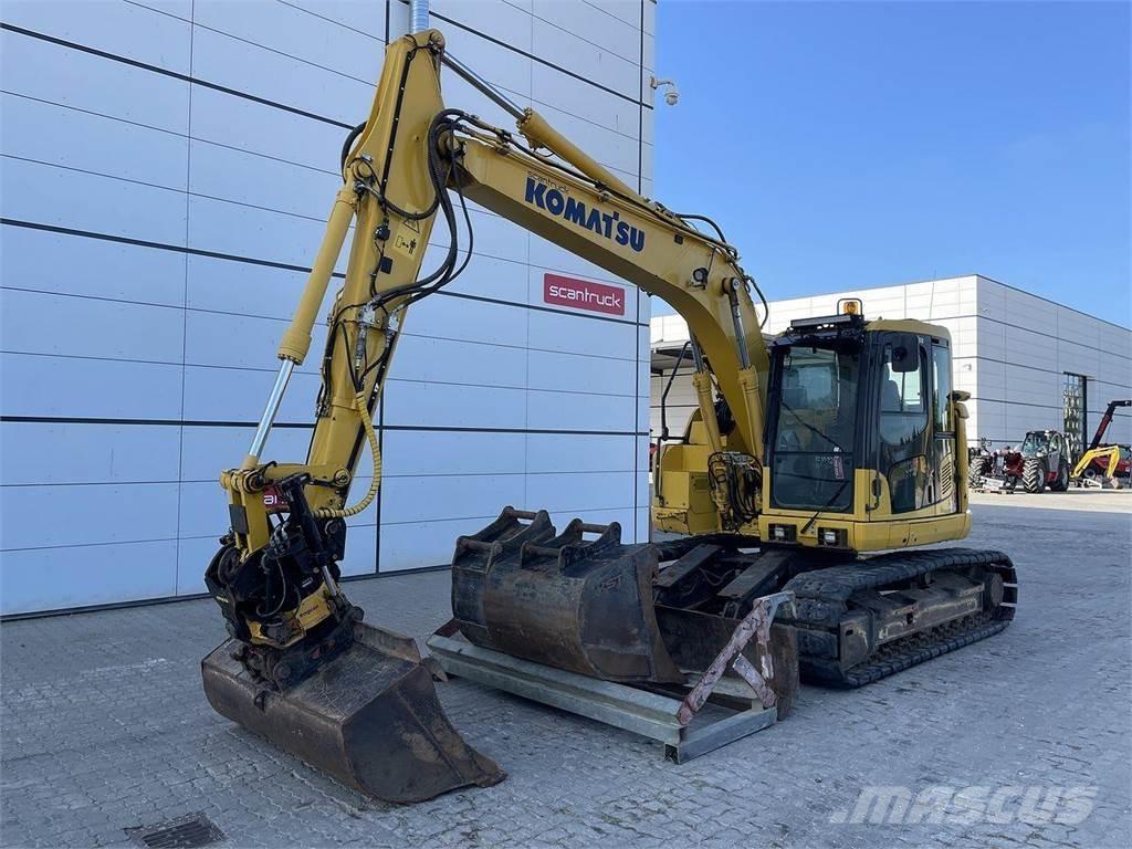 Komatsu PC138US-11 Kāpurķēžu ekskavatori