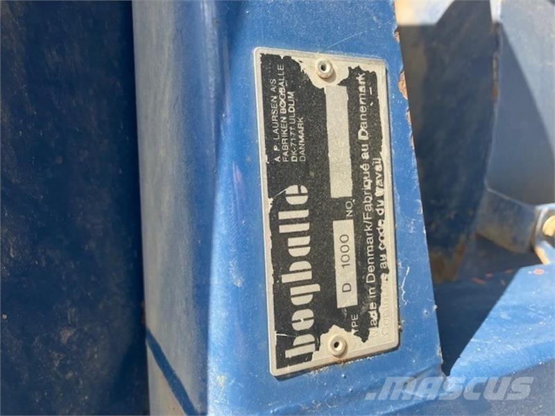 Bogballe D1000 Mēslojuma izkliedētājs