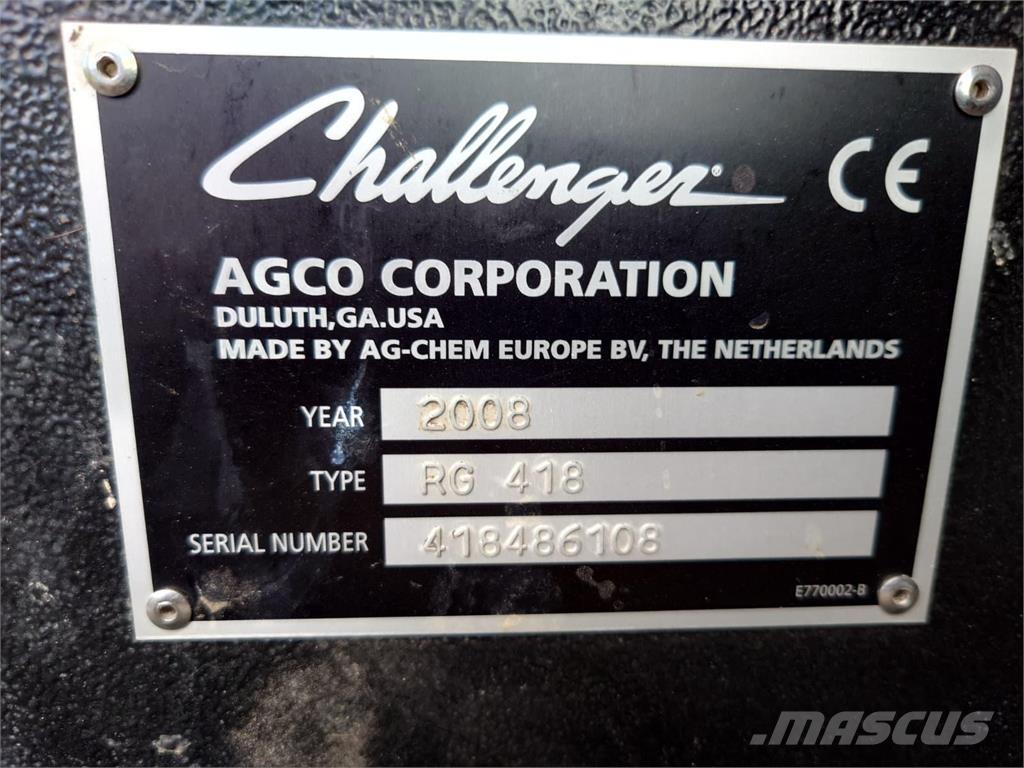 Challenger RG418 Pašgājēji smidzinātāji