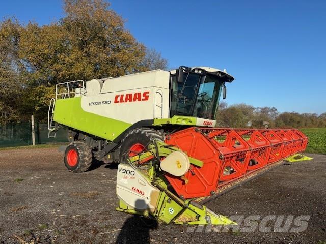 CLAAS Lexion 580 Ražas novākšanas kombaini