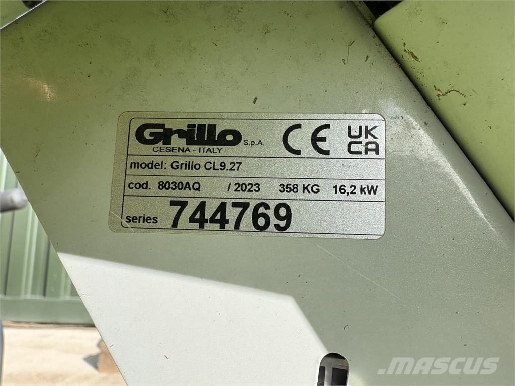 Grillo Climber 9.27 Mauriņa traktors