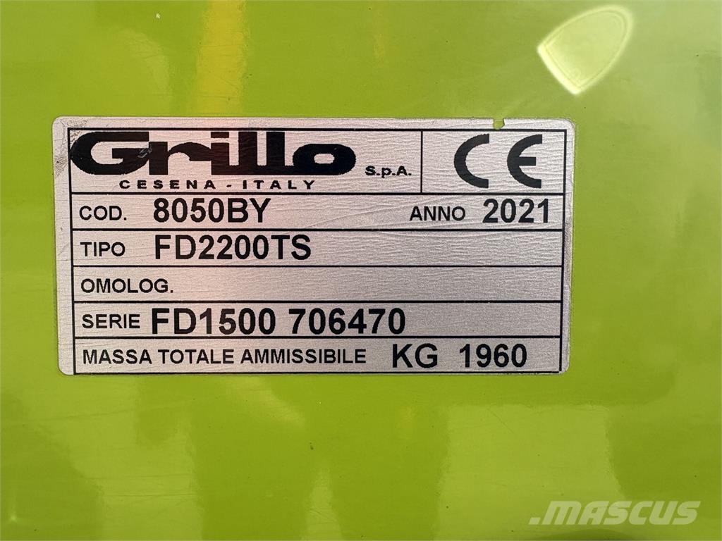Grillo FD2200TS Mauriņa traktors