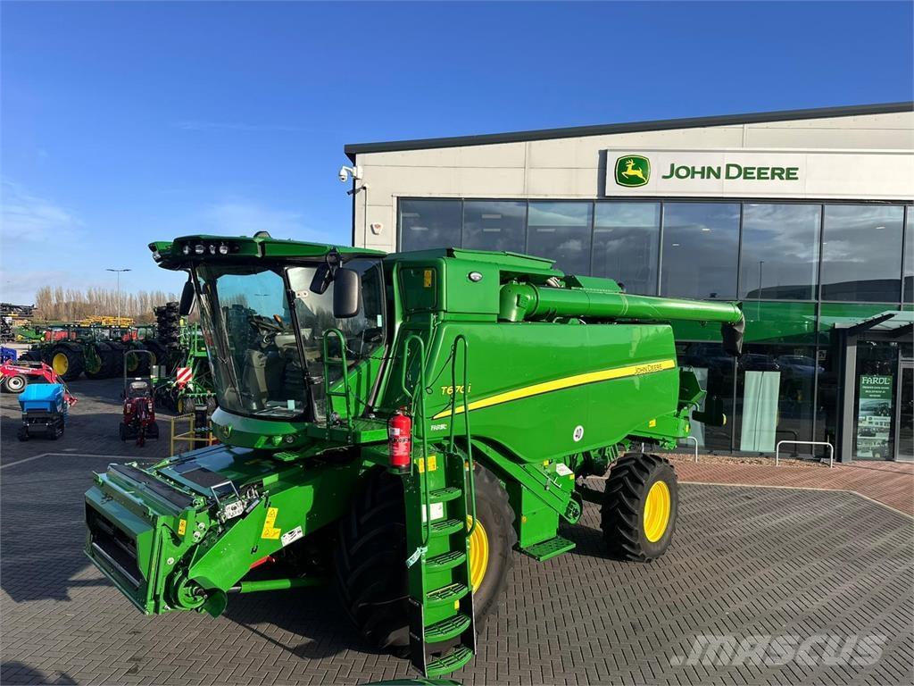 John Deere T670i Ražas novākšanas kombaini
