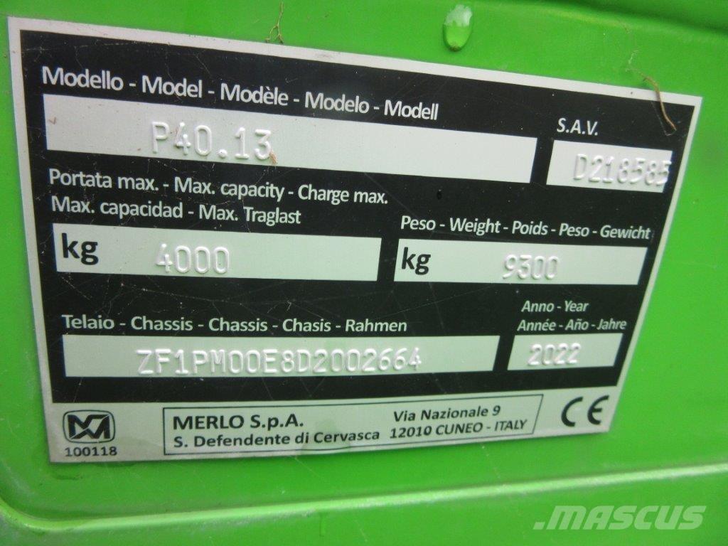 Merlo P40.13 Lauksaimniecība- Citi