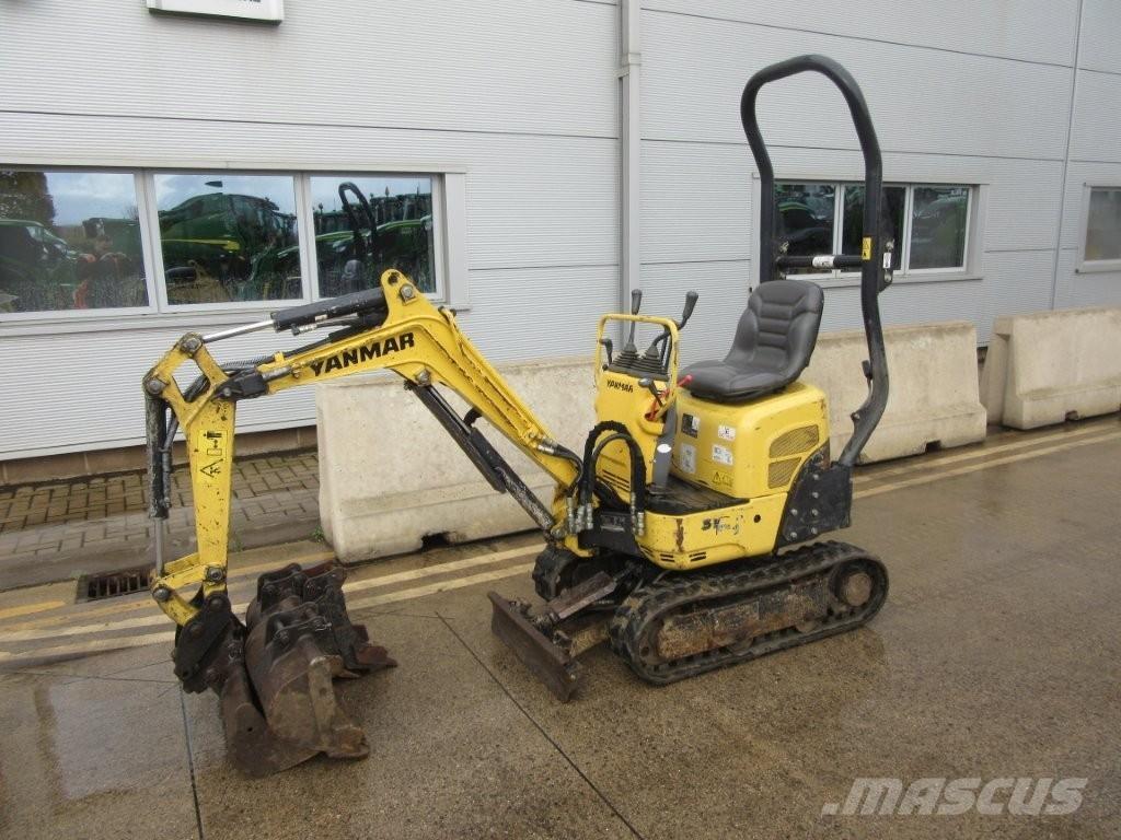 Yanmar SV08 Kāpurķēžu ekskavatori