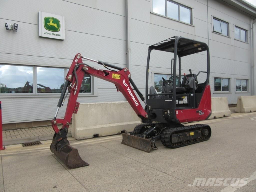 Yanmar SV15VT Kāpurķēžu ekskavatori