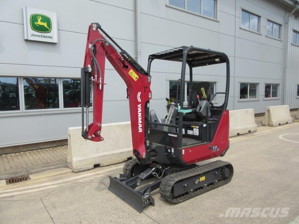 Yanmar SV19VT Kāpurķēžu ekskavatori