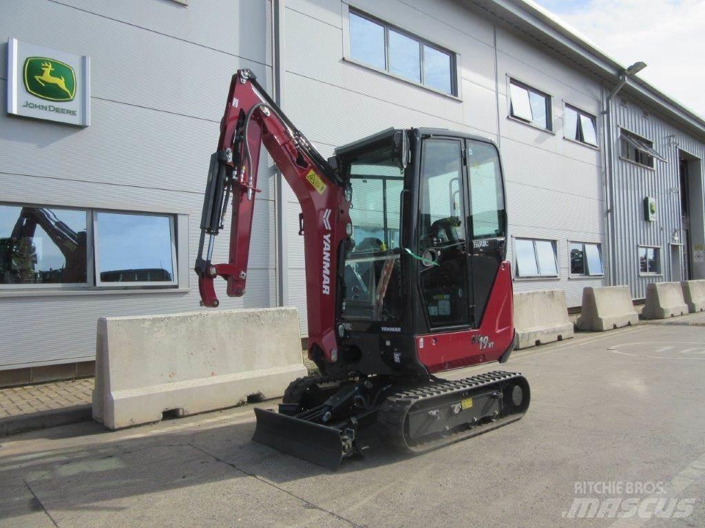 Yanmar SV19VT Kāpurķēžu ekskavatori