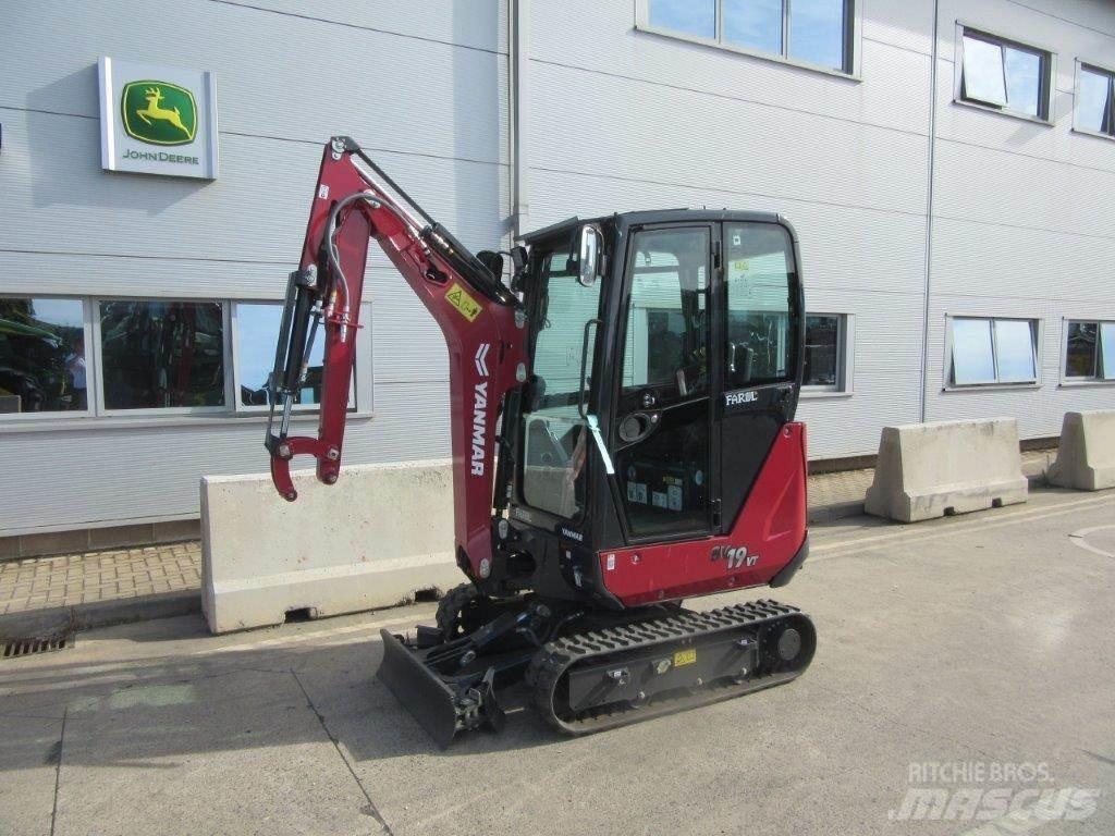 Yanmar SV19VT Kāpurķēžu ekskavatori
