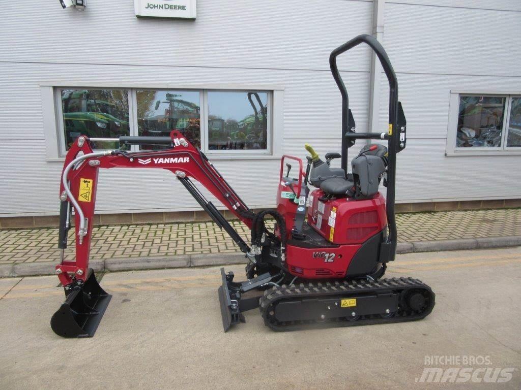 Yanmar VIO12 Kāpurķēžu ekskavatori