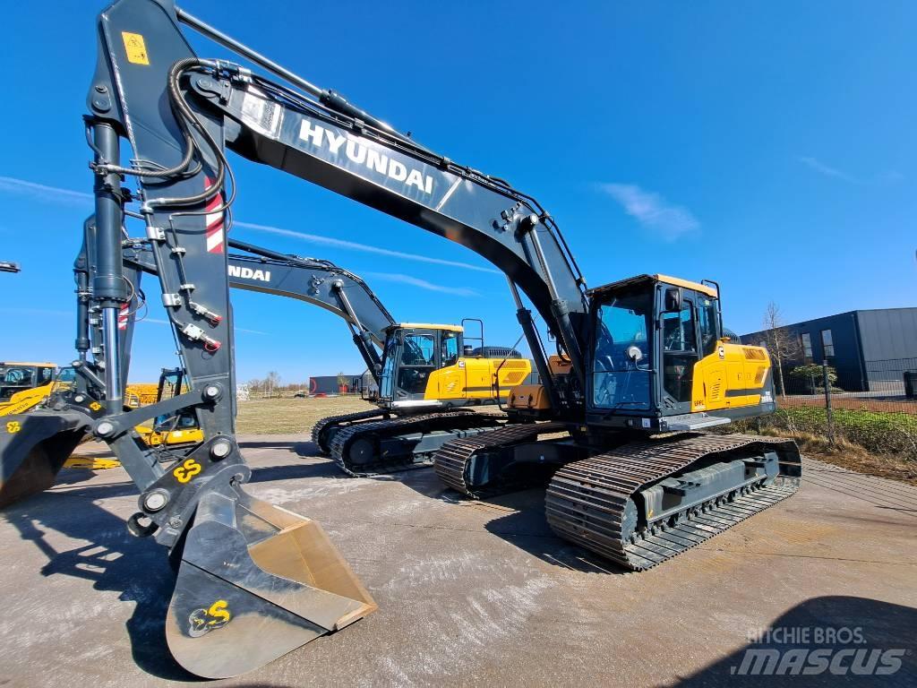 Hyundai HX260AL Kāpurķēžu ekskavatori