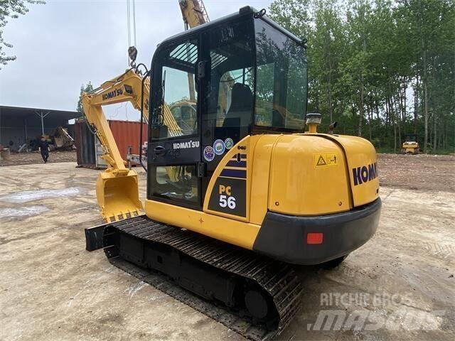 Komatsu PC 56-7 Kāpurķēžu ekskavatori