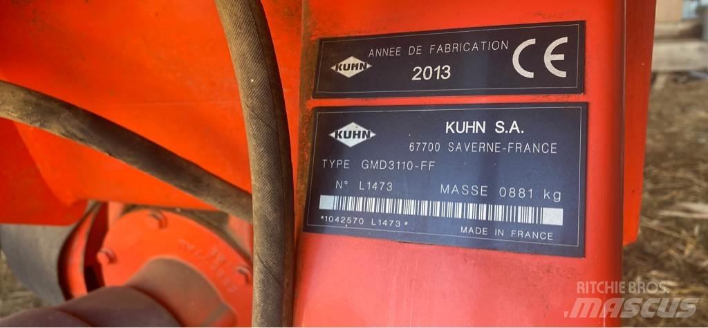 Kuhn GMD3110 FF Pļaujmašīnas