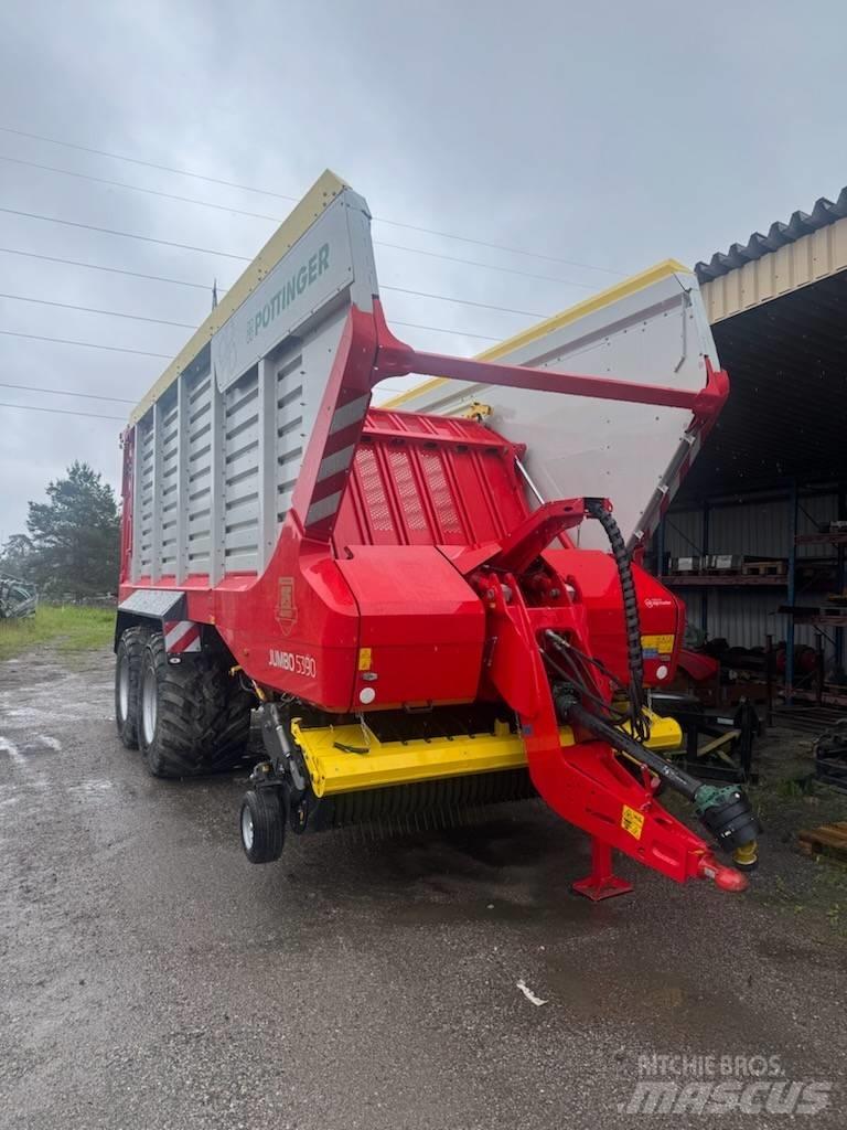Pöttinger Jumbo 5390 Savācējpiekabes
