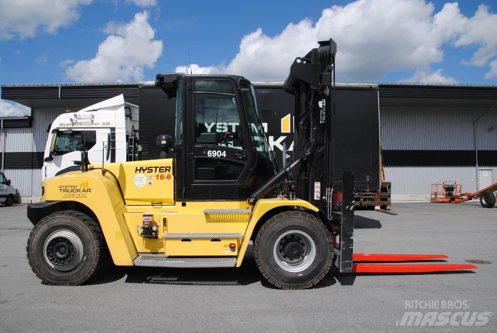 Hyster H16XM6 Tehnika ar dīzeļa dzinēju