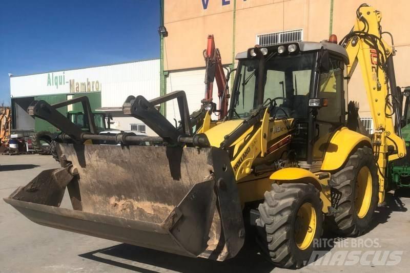 New Holland B 110 C Ekskavatori-iekrāvēji