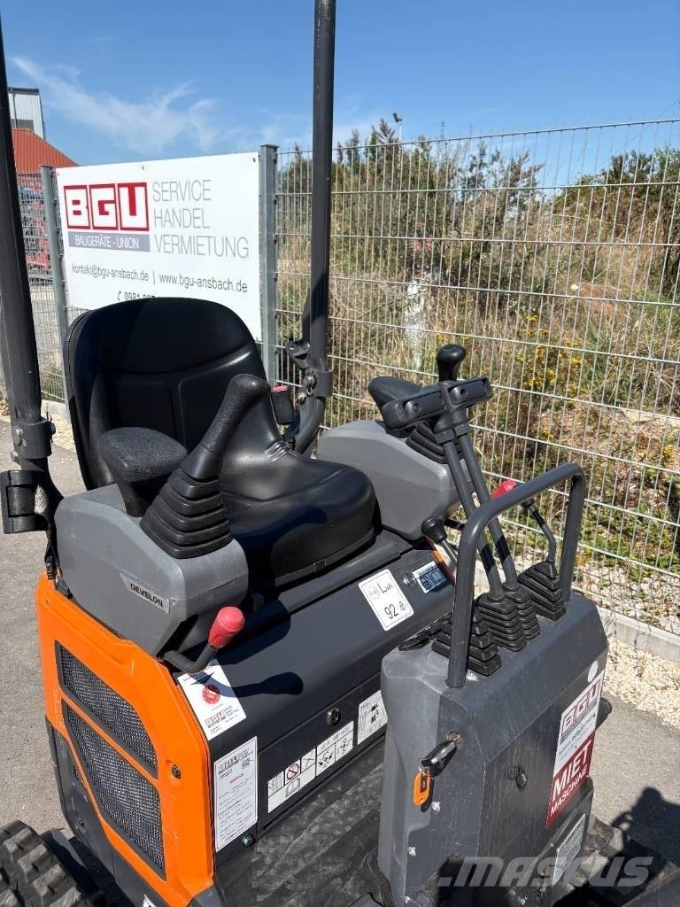 Develon DX 10 Z-7 Mini ekskavatori < 7 t