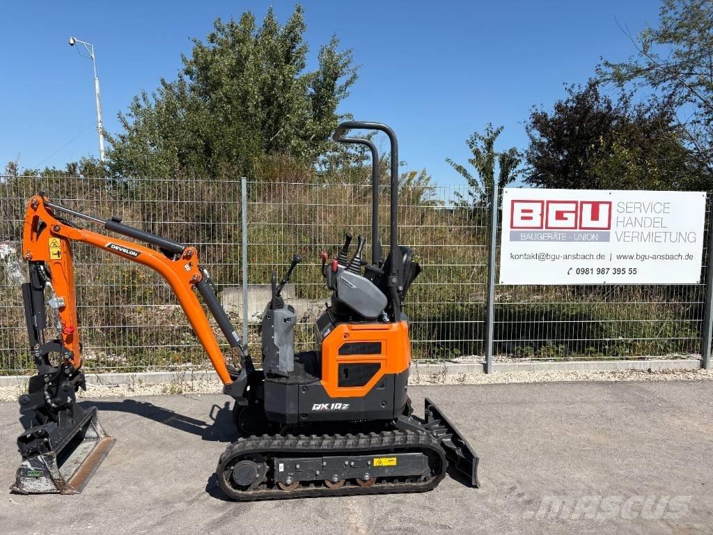Develon DX 10 Z-7 Mini ekskavatori < 7 t