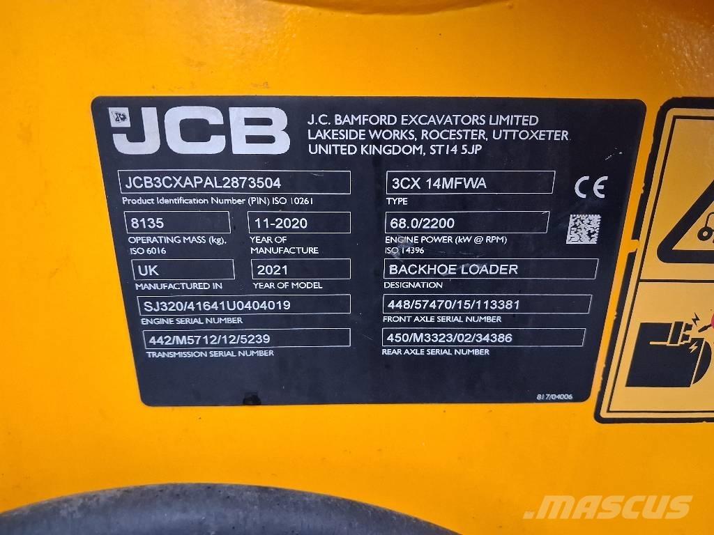 JCB 3 CX ECO Ekskavatori-iekrāvēji