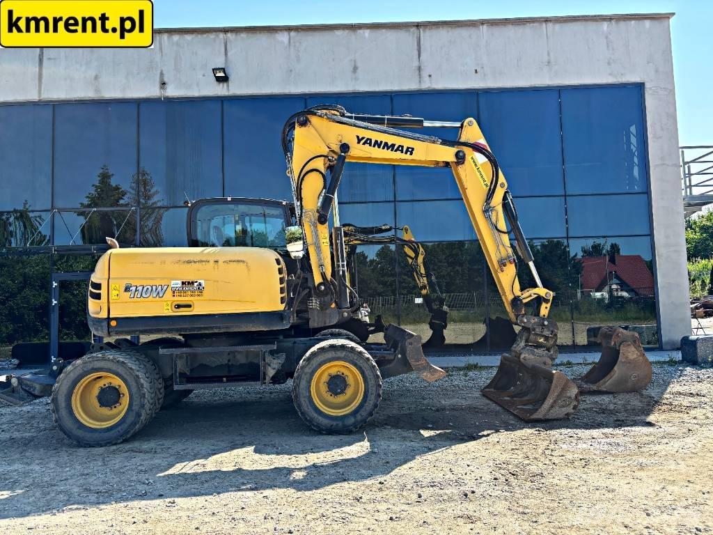 Yanmar B 110 W Ekskavatori uz riteņiem