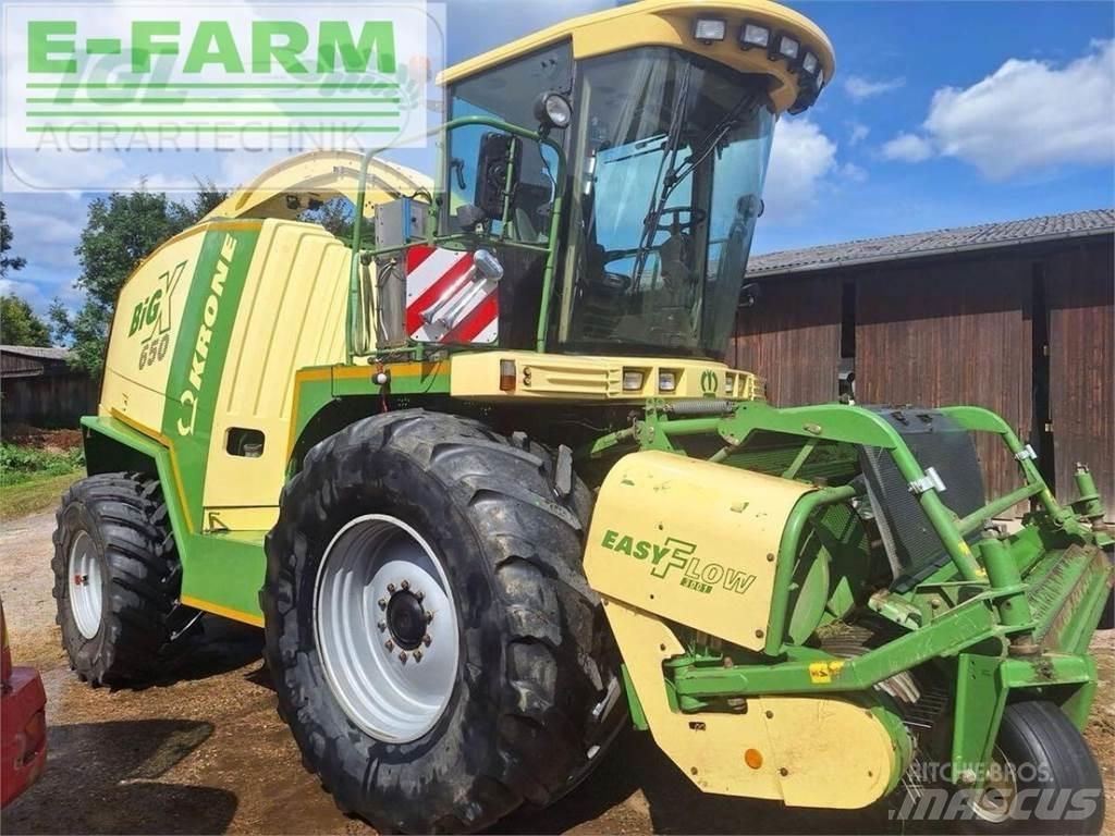 Krone big x 650 Lopbarības novācēji