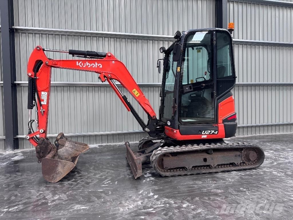 Kubota U 27-4 Mini ekskavatori < 7 t
