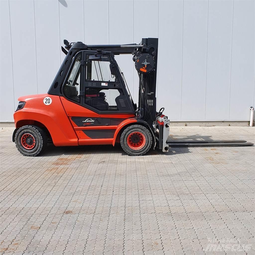 Linde H80D/900 Tehnika ar dīzeļa dzinēju