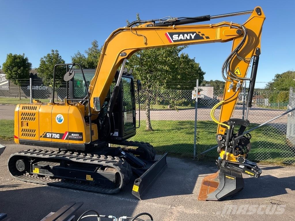 Sany SY 75 C pro Vidēja lieluma ekskavatori 7 t - 12 t