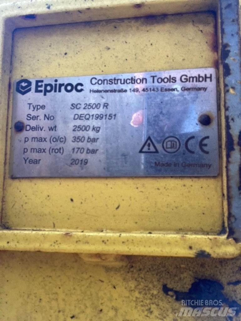 Epiroc SC2500 Griezēji