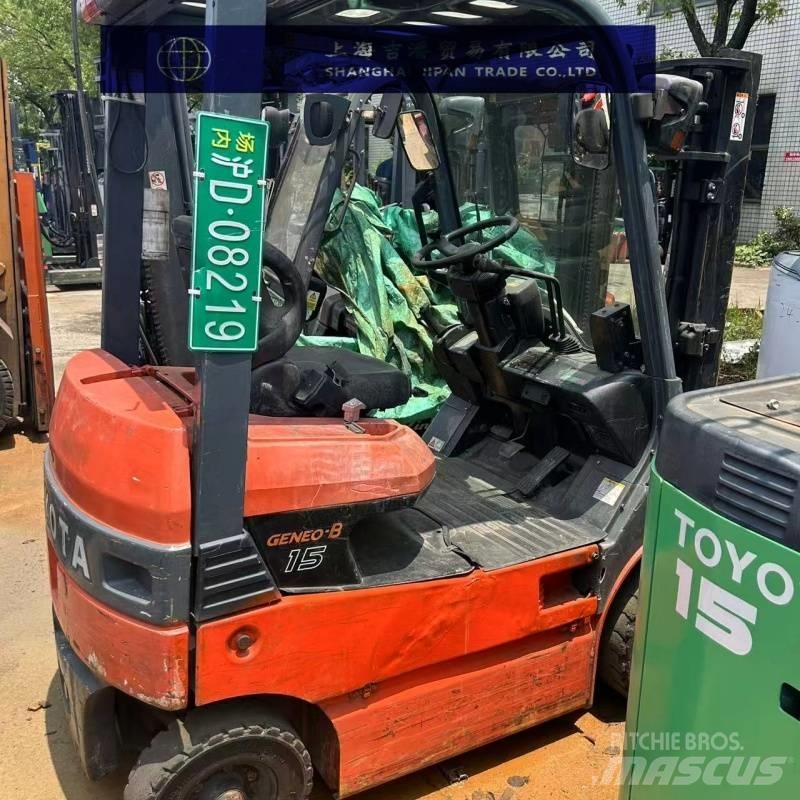 Toyota 15 Elektriskie iekrāvēji
