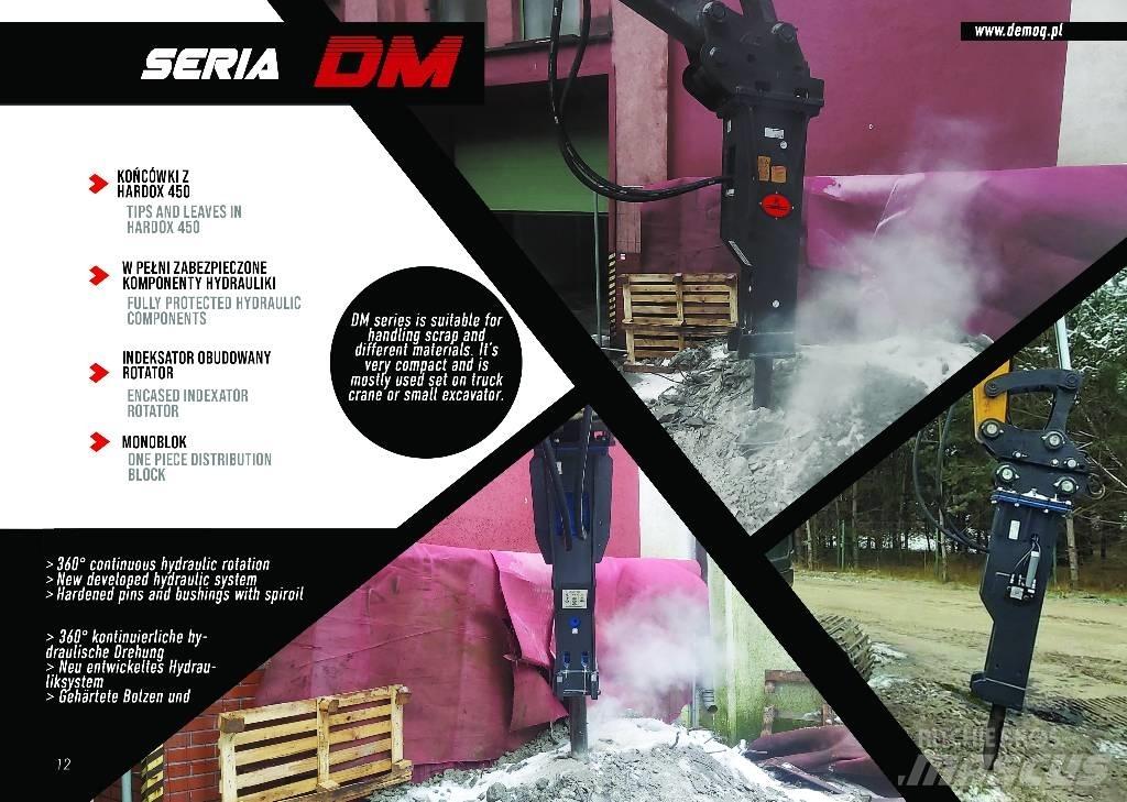  DEMOQ  DM250 Āmuri/Drupinātāji