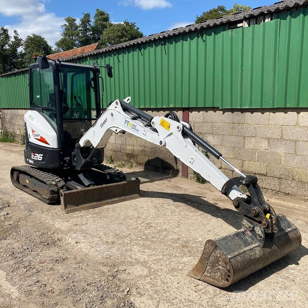 Bobcat E 26 Mini ekskavatori < 7 t