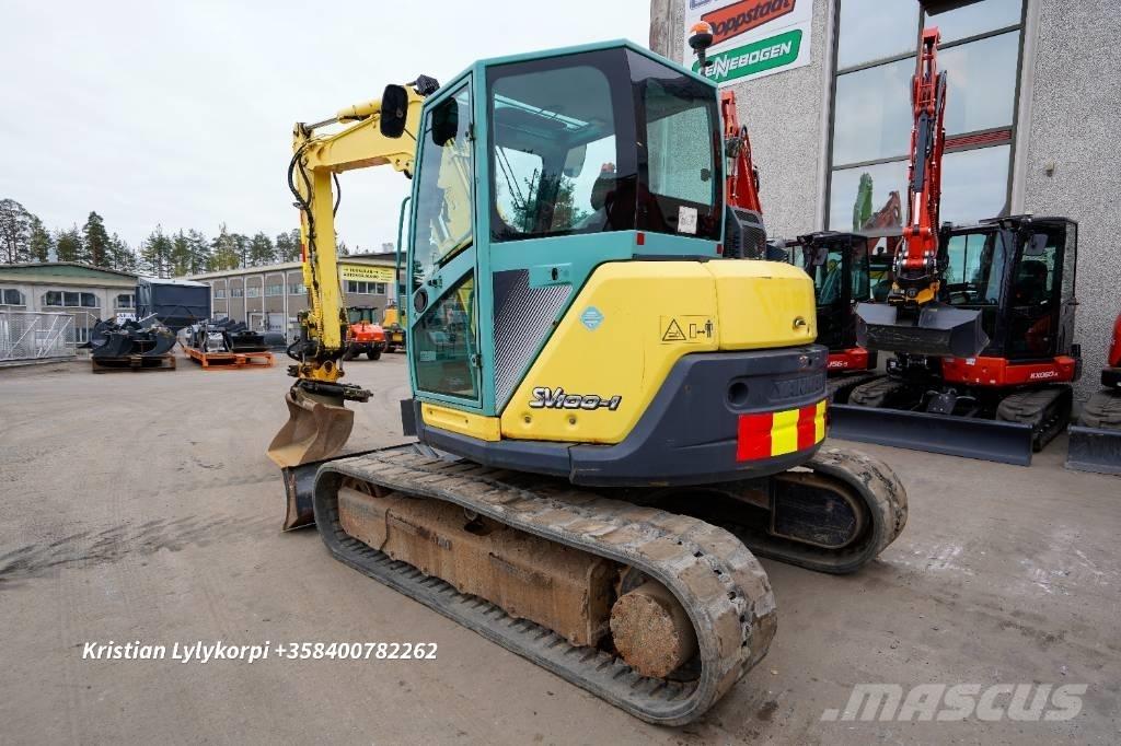 Yanmar SV 100-1 Vidēja lieluma ekskavatori 7 t - 12 t