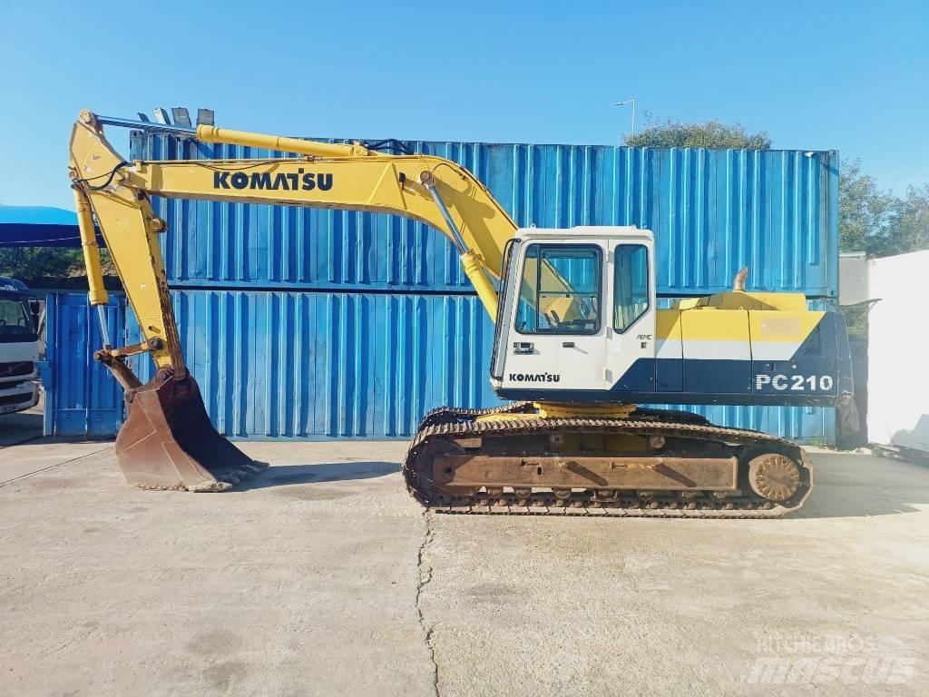 Komatsu PC 210-5 Kāpurķēžu ekskavatori
