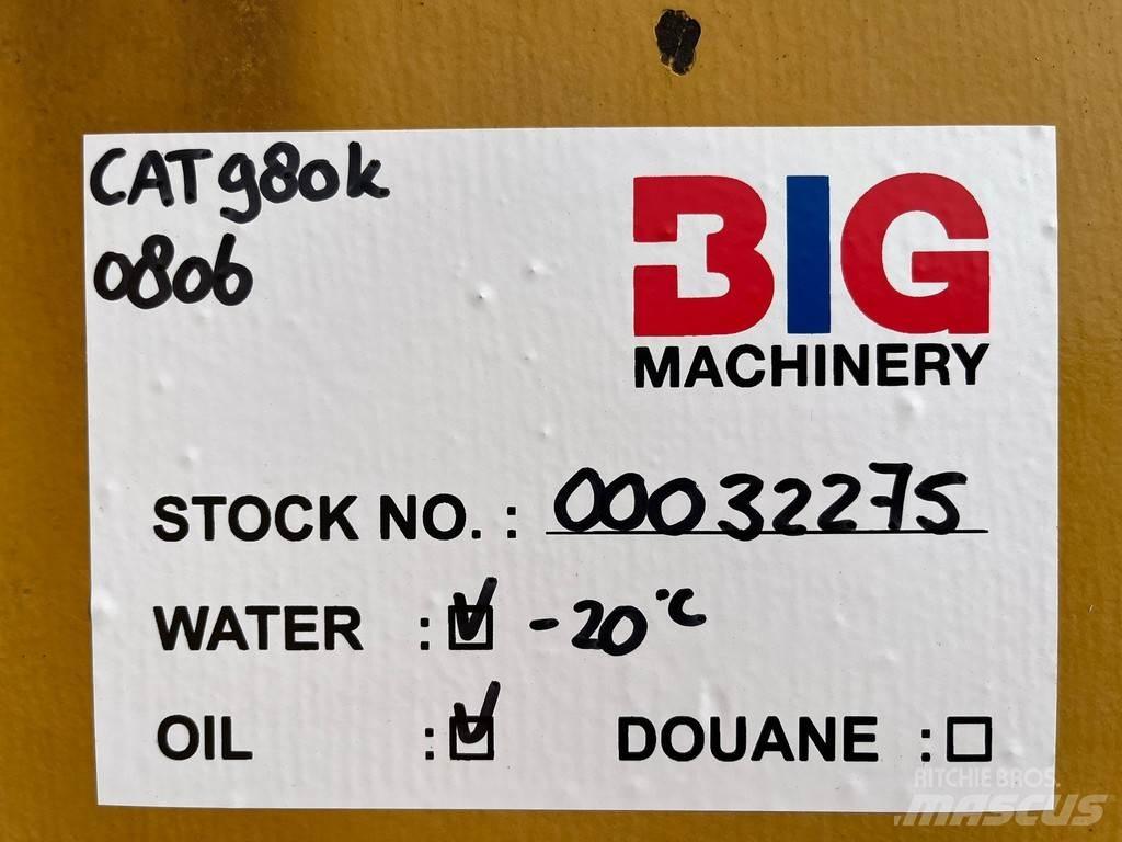 CAT 980K Iekrāvēji uz riteņiem